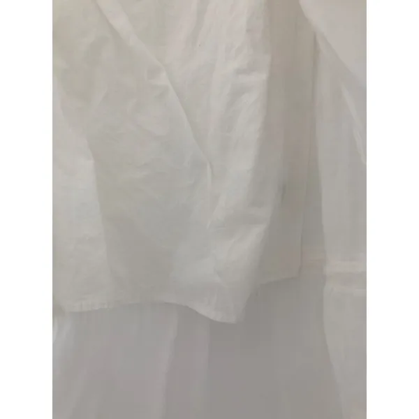Bobeau White Lace Flowy Cottagecore Festival Western Country Maxi Skirt Large - Image 5