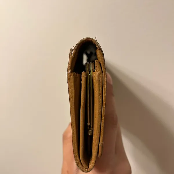 Celine long wallet macadam beige PVC x leather - Image 3