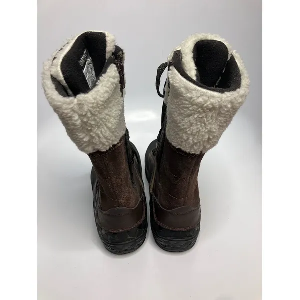 Merrell Winter Boots Womens 7.5 Brown Good Espresso Waterproof Vibram Insulated - Image 5