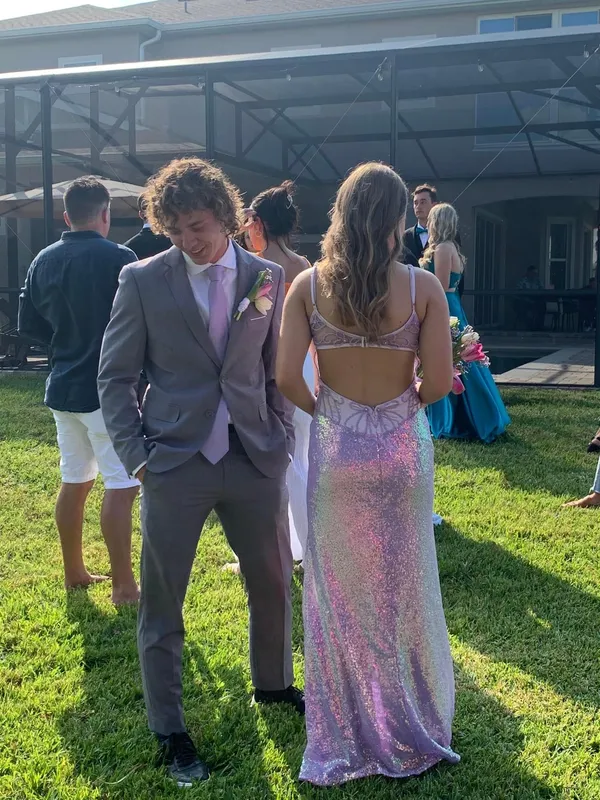 Prom dresss Purple - Image 4