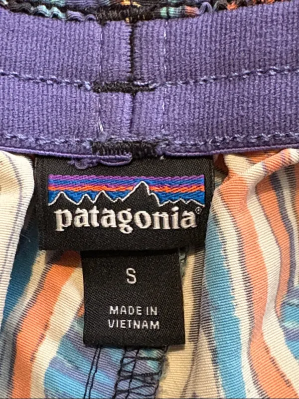 Patagonia Small Women's 5" Baggies Shorts Joy Pitch Blue - Image 3