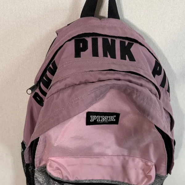 PINK Victoria's Secret Two-Tone Backpack - Image 2