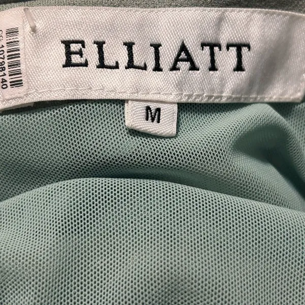 Elliatt Affogato Dress Sage Green Asymmetric Mini Dress‎ Size M - Image 4