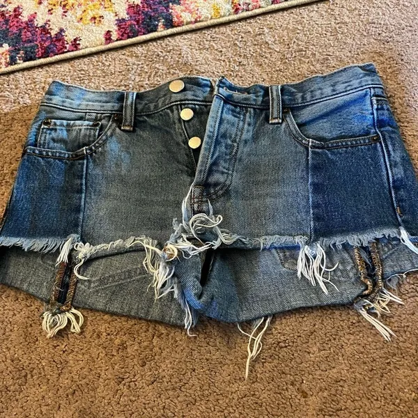 We the free‎ jean shorts 25 - Image 4