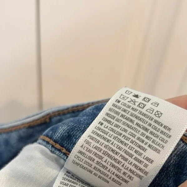 American Eagle‎ Super Stretch Distressed Jeggings Size 6 Short - Image 9