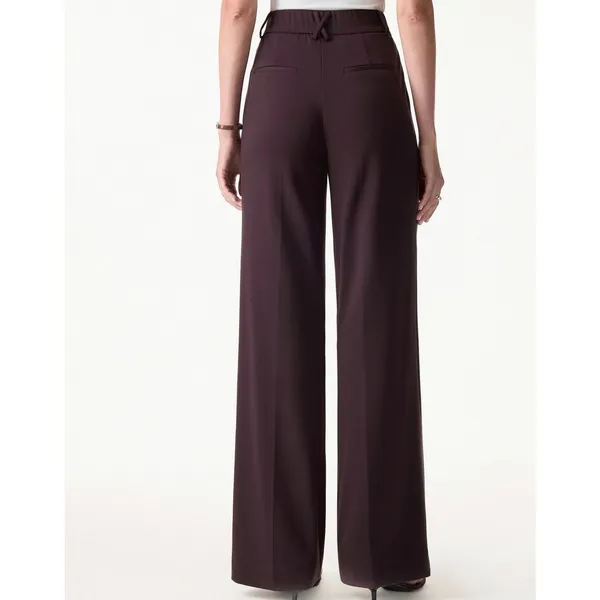 OGL Stretchy Flowy High Rise Wide Leg The Success Pants Midnight Navy Size XS - Image 2