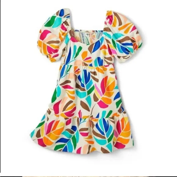 TABITHA BROWN for TARGET Botanical‎ Floral Printed Mini Dress Small - Image 9