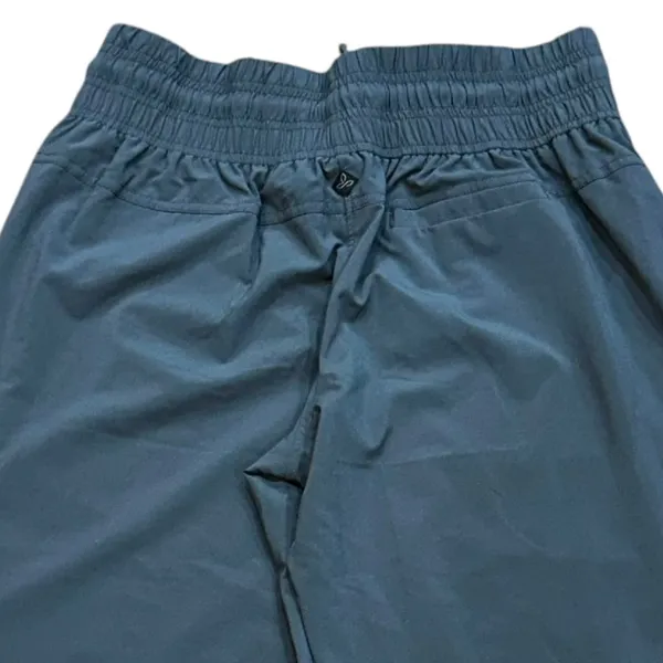 prAna Elastic Waist Pull On Roll Hem Grey Hiking Outdoor Lightweight Pant Medium - Image 4