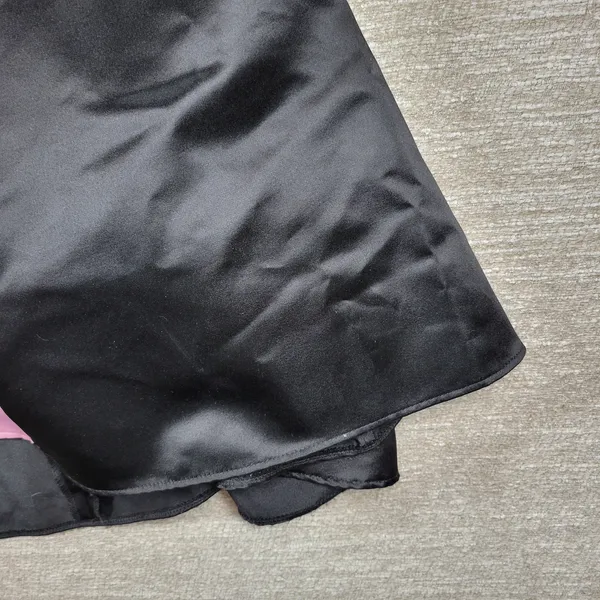 VTG Gunne Sax Jessica McClintock Gown 5/6 Black‎ Pink Satin Fairy Formal Dress - Image 13