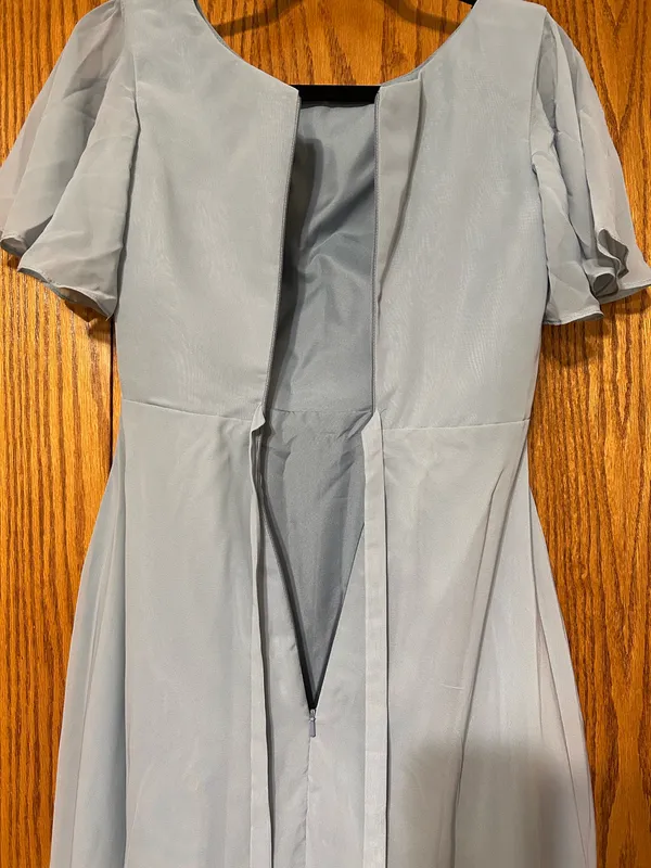 Dusty Blue Formal Dress Size XS - Image 6