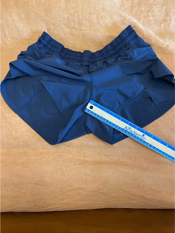 Navy Lululemon Tracker IV 3.5” Shorts - Image 2