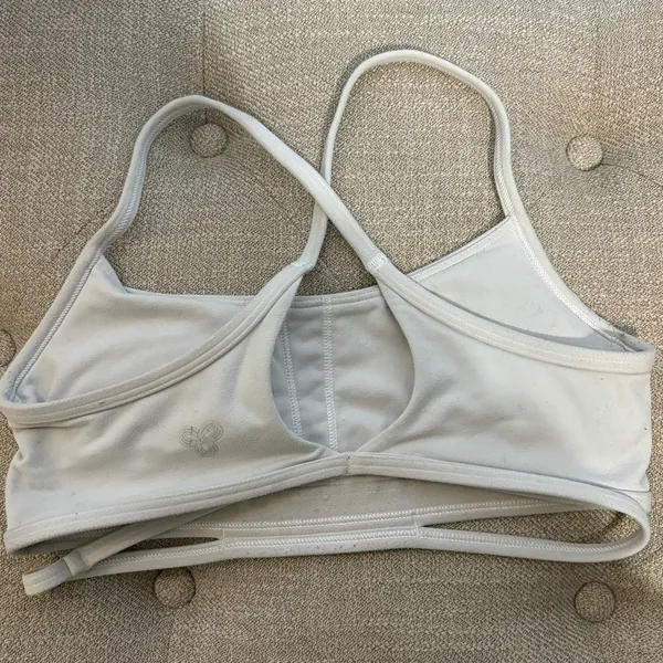 TNA Action White Sports Bra *Flawed* - Image 2