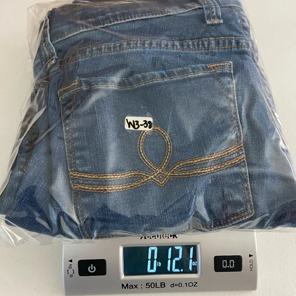 EUC Lucky Brand women’s blue medium wash Sofia‎ capri denim jeans summer stretch - Image 8