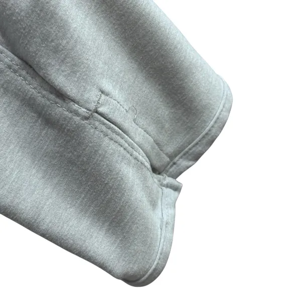 Yogalicious Lux Jacket Women's Size XL Lightweight Full‎ Zip Light Grey Workout - Image 3