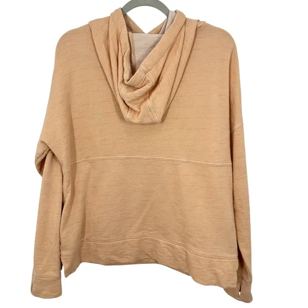 Carhartt Peach Orange Heathered Pullover Hoodie Thumbholes Women's Medium Casual - Image 9