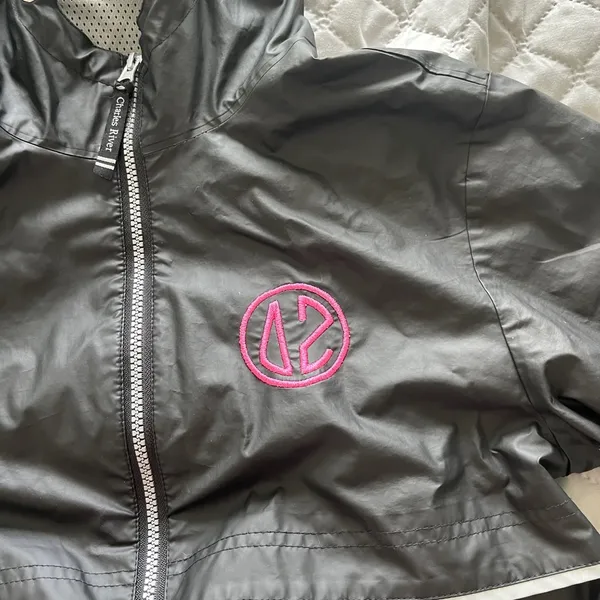 Delta Zeta Charles River Rain Jacket - Image 2