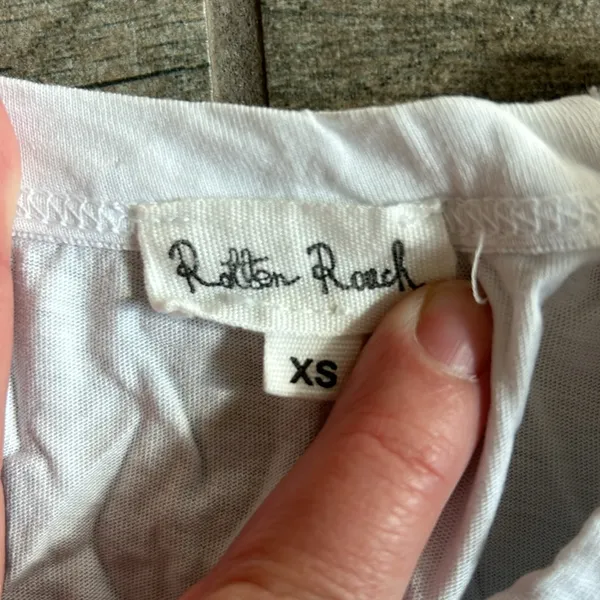 Rotten Ranch cry baby embroidered tshirt - Image 3