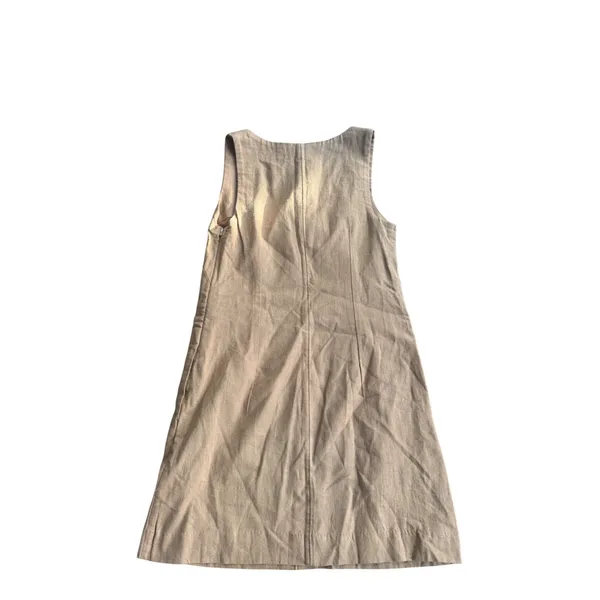 Abercrombie Linen Blend Mini Dress Clean Girl‎ Coastal Aesthetic XXS NWT - Image 2