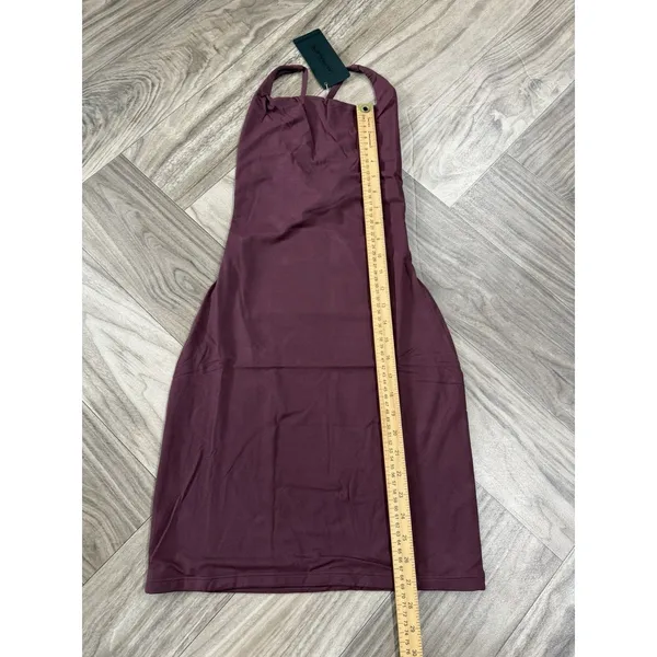 NEW Alphalete Ultrasoft Allure Dress - Wine , Size Small - Image 5