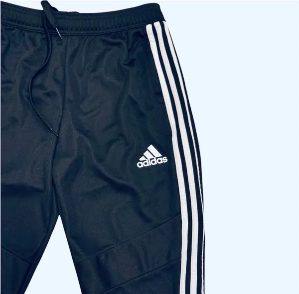 Adidas Athletic Pants Track Pants Ankle Zips S Workout Casual Retro - Image 2