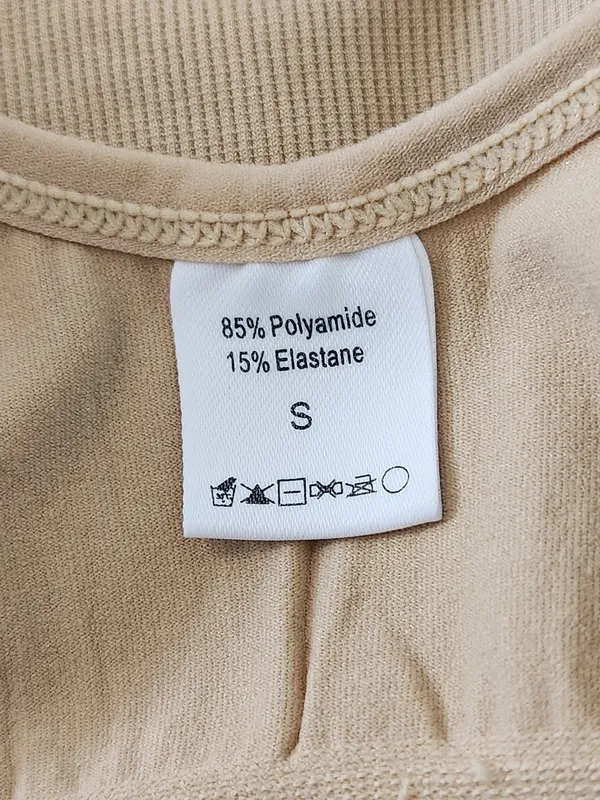 Hey Shape Seamless Nude Shaping Thong Bodysuit Size Small NWT Tan - Image 7