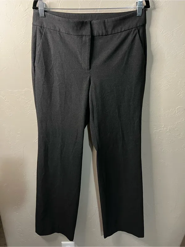 J.Crew Mercantile The Perfect Gray Career Work Pants Straight Leg Slacks - Image 2
