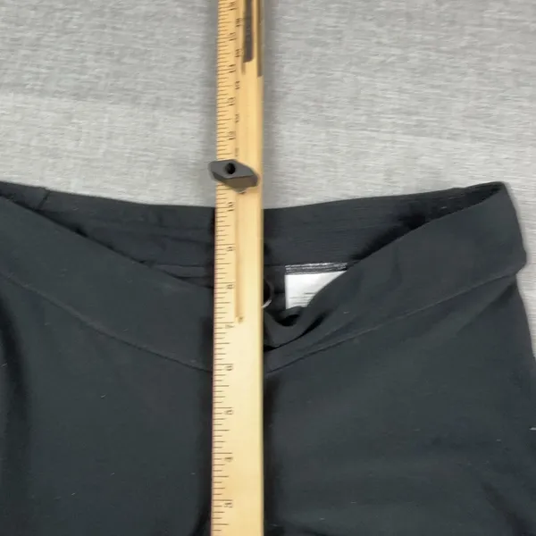 Nike Dri-FIT Leggings Womens M Black Capri Reflective Running Gym Pants Athletic - Image 7
