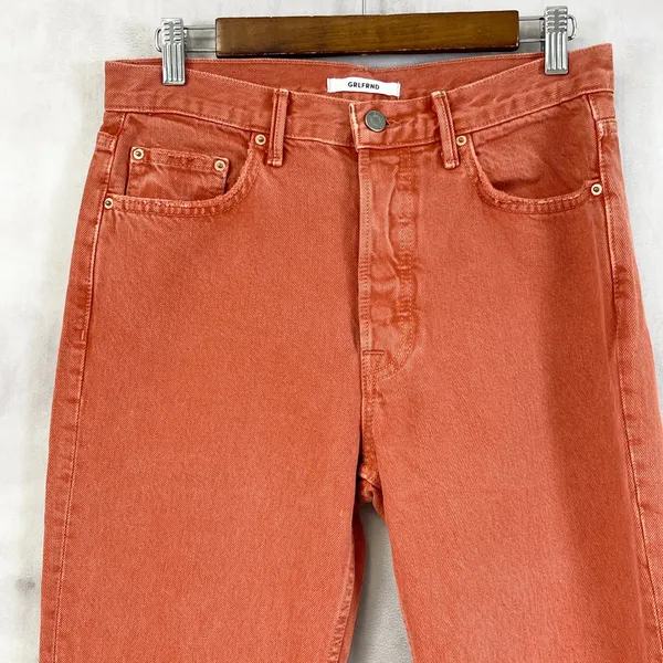 GRLFRND Womens Jeans Size 28 Karolina Marrakech High Rise Straight Leg 90s Y2K‎ - Image 2