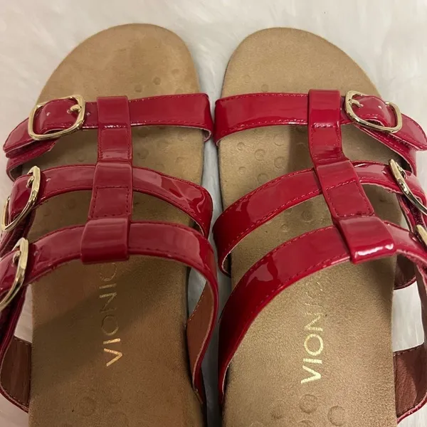 Vionic Womens Misa Adjustable Slide Sandals Like New Size‎ 7 B-23 - Image 8