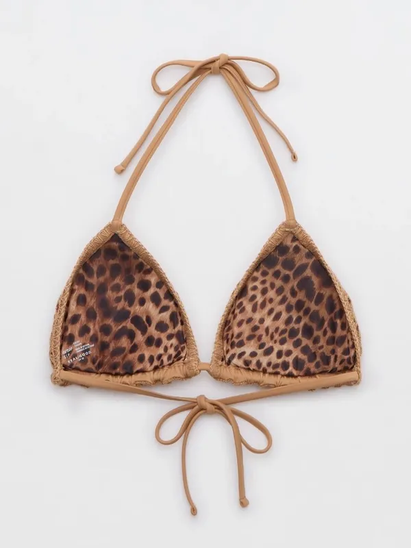 Aerie The Sun-Lover Crochet Bikini Top XL - Image 2