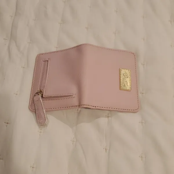 NWOT Betsey Johnson Luv Betsey wallet in Blush color 4 X 3.5 - Image 5