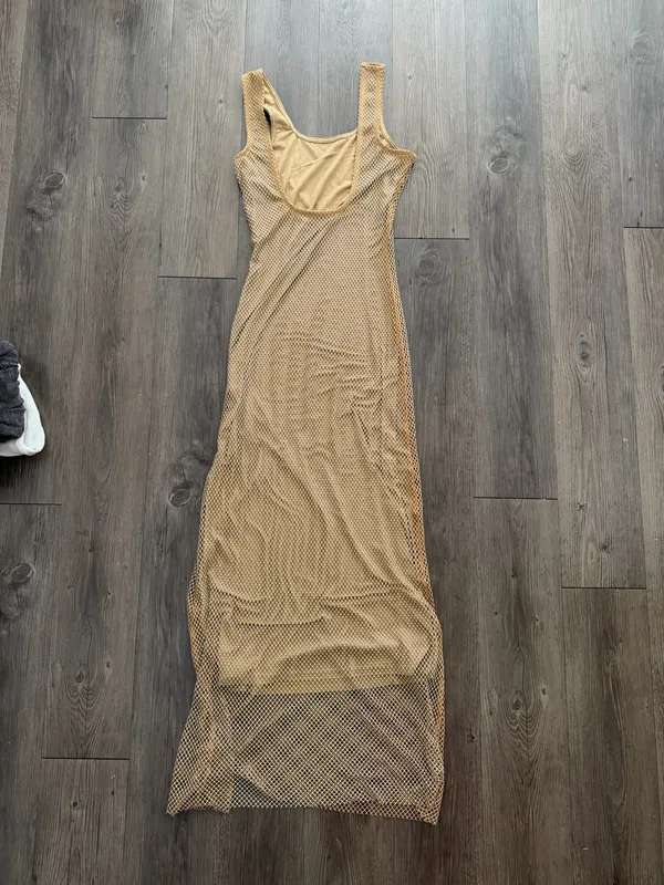 Amazon Gold Maxi Dress  - Image 2