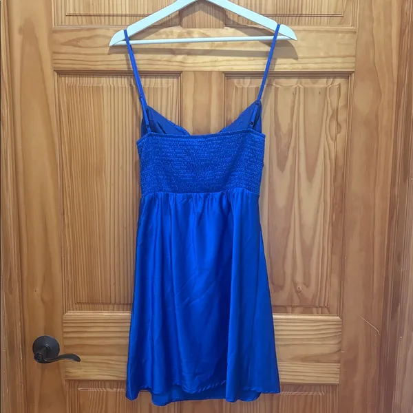 Princess Polly Size 12 Retana Blue Mini Dress - Image 7