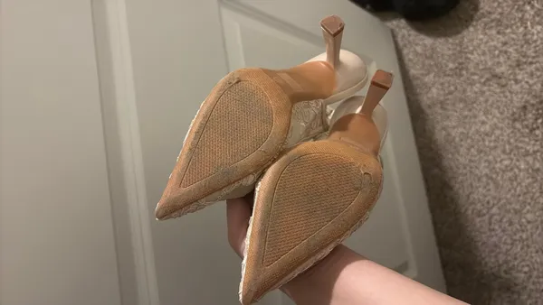 Heels Tan Size 8 - Image 3