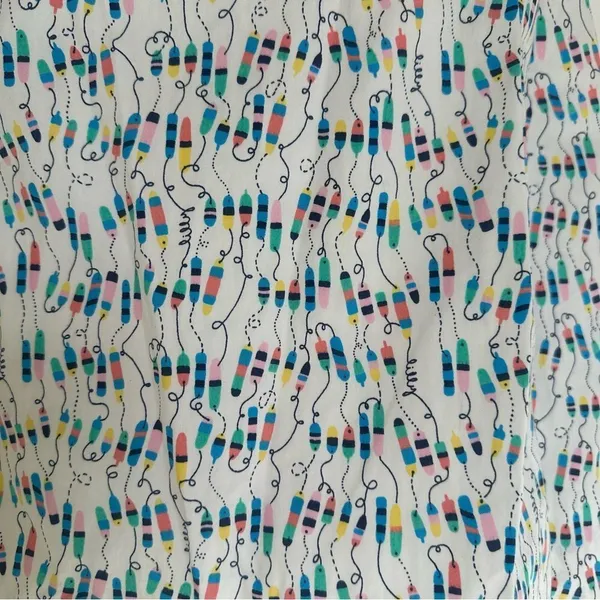 Lilly Pulitzer Sz 2 Oh Buoy Alexi Nautical Mini‎ Dress Beachy Cottagecore Whimsy - Image 12