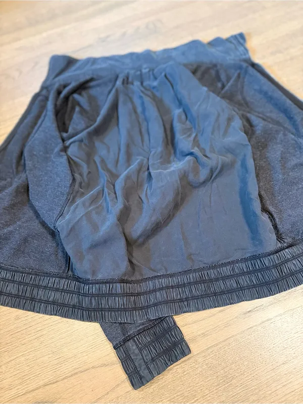 Lululemon Blissed Out Grey Scuba Jacket Size Small to Medium - Image 8
