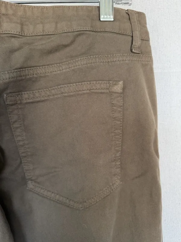 Jigsaw Brown Five Pocket Straight Leg Pants 12 (UK 16) - Image 4
