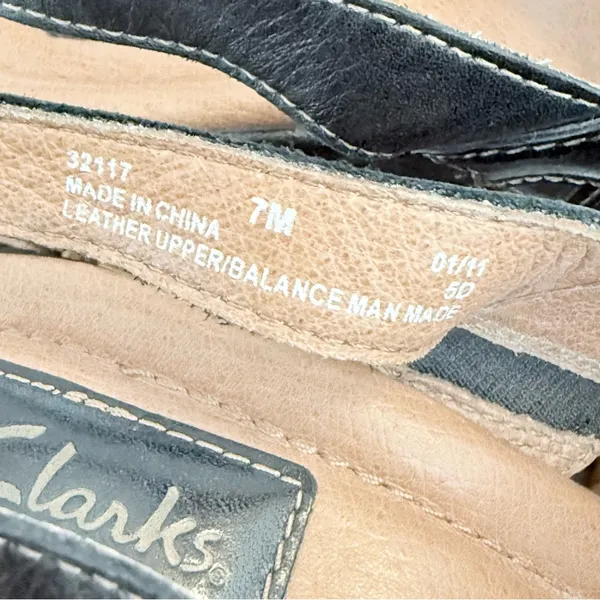 Clarks Women's Black‎ Sandals - Image 7