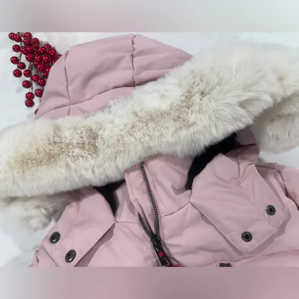 Canada Weathergear Elegant Light Pink Puffer Coat for Women - Image 14