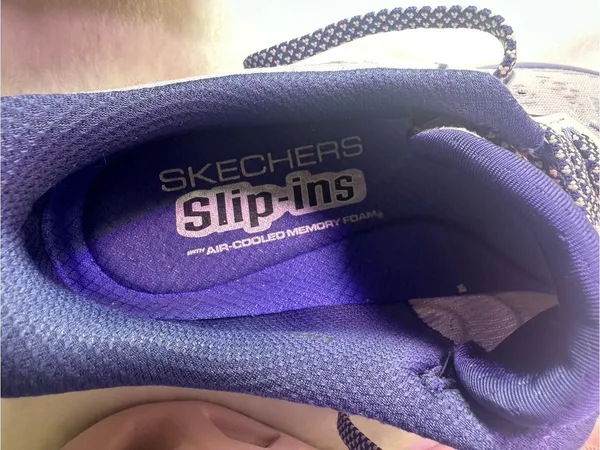 Skechers Glide-Step Athletic Shoes in Lavender and Light Pink - Image 11