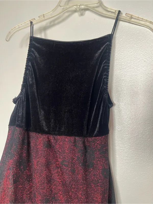 Roberta Vintage Burgundy Floral Mesh Whimsigoth, 90s Whimsigoth, Vampy Grunge - Image 12