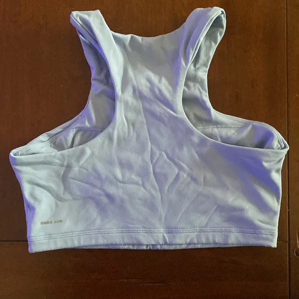 Emma Lou Light Blue Sports Bra - Image 2