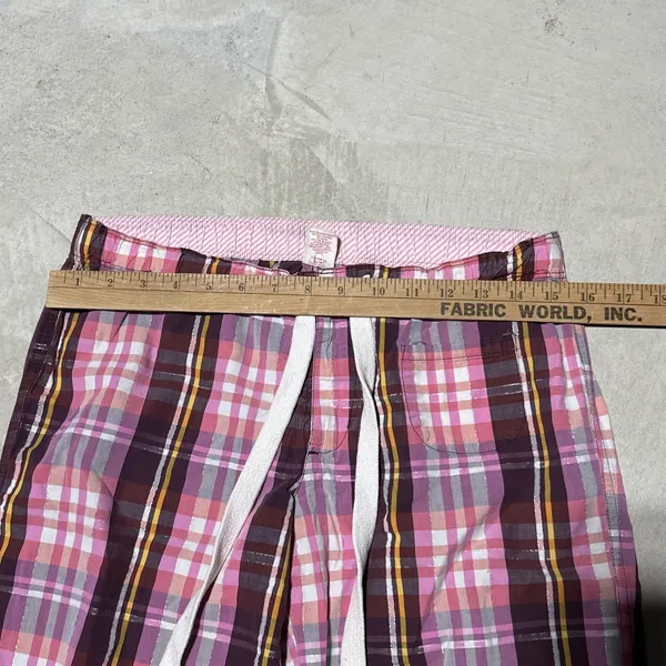 Victoria's Secret PINK Pajama Lounge Flannel Pants Spellout Vintage XS Cotton Y2K - Image 7