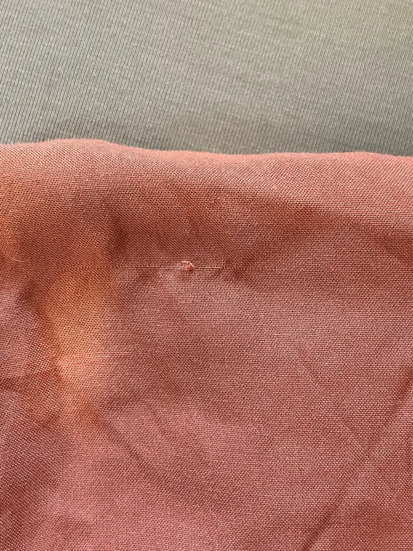 H&M Rust Flowy Pants - Image 3