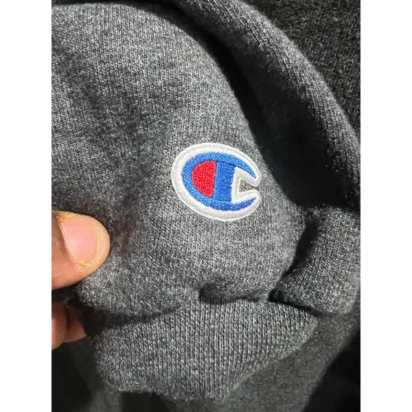Champion Princeton University Crewneck Sweatshirt Small Gray Embroidered College - Image 8
