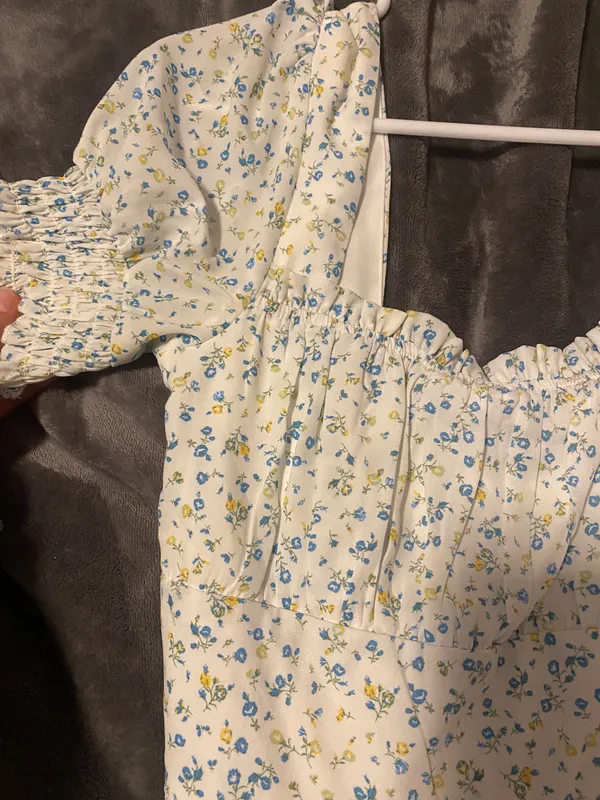 Floral Mini Dress Multi - Image 3