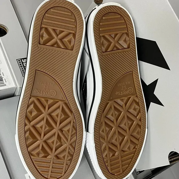 Converse Men's Black Trainers - Image 8