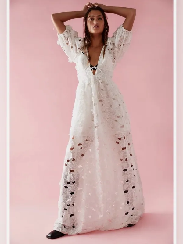 For Love & Lemons Serena Maxi Dress - Image 4