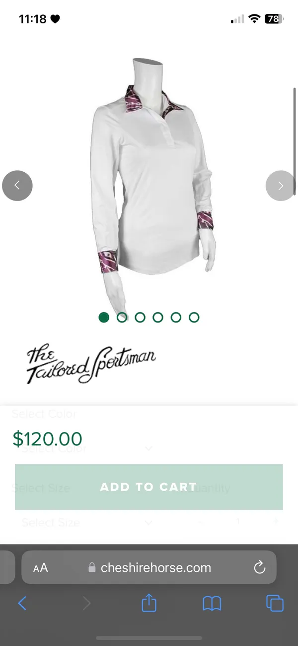 Tailored sportsman show shirt - Image 7