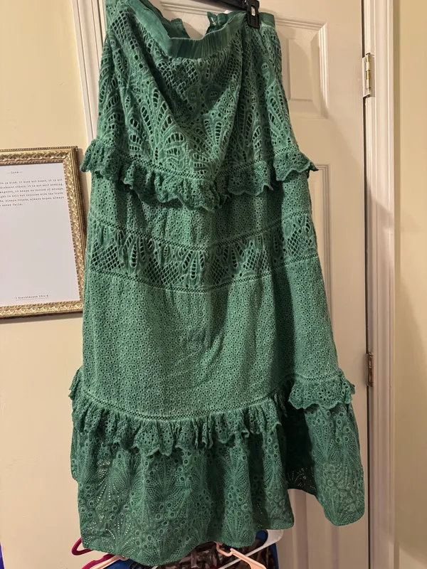 Allison New York Avanlee Skirt Green Size L - Image 6